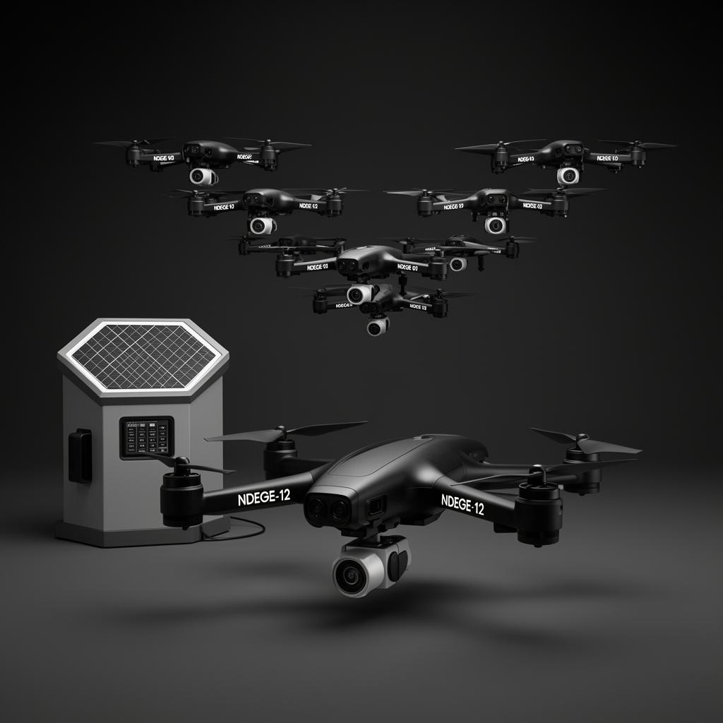 Ndege 3D render
